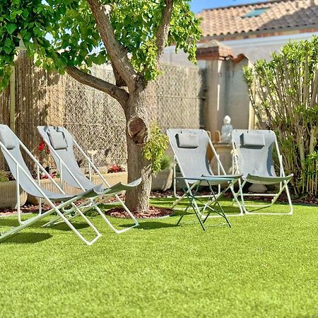 Maison Confort & Silence, Jardin & Barbecue Марсель Экстерьер фото